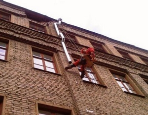 Монтаж водостоков